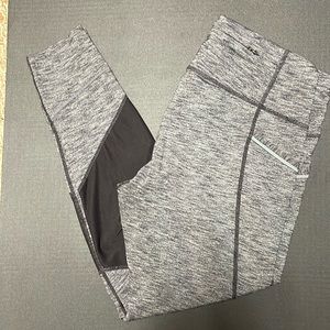 Athlete gray/black leggings